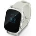 Ceas Smartwatch cu GPS Copii si Adulti iUni Kid58, Telefon incorporat, LBS, Wi-Fi, Silver